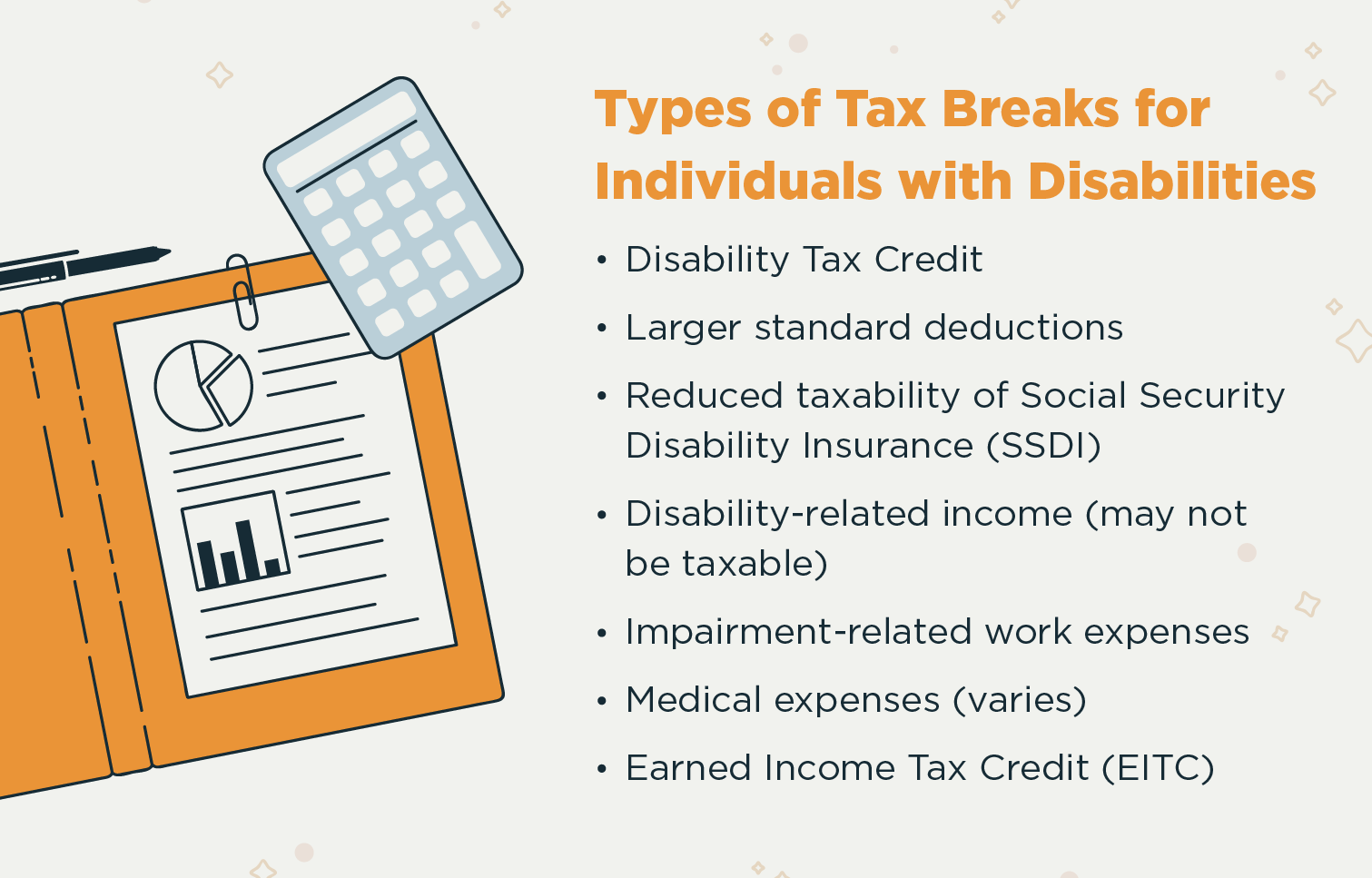 tax breaks for people with disabilities