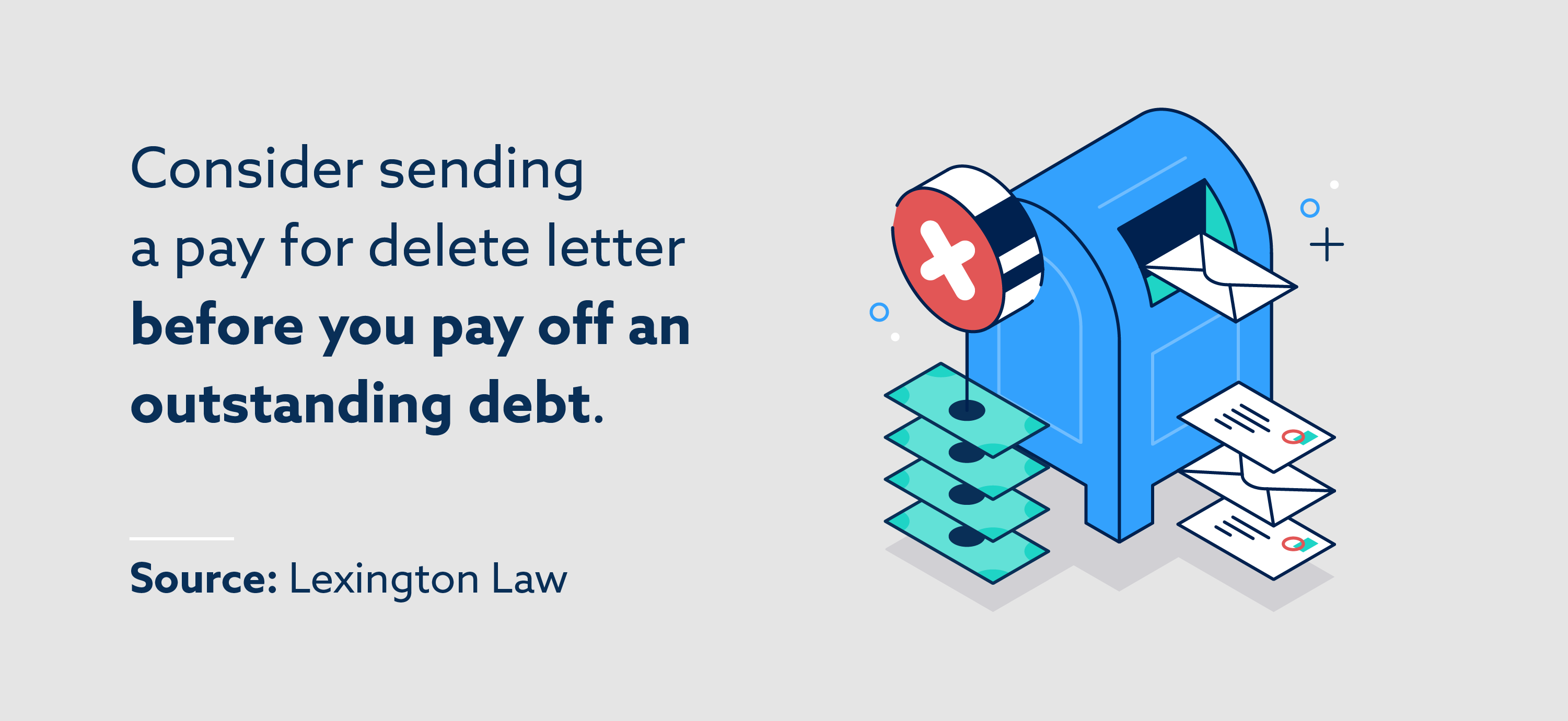 Pay for Delete Letter Template for Credit Repair - Lexington Law In Pay For Delete Letter Template