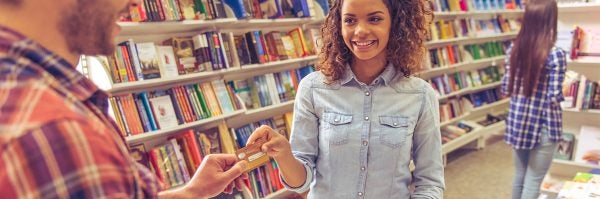 using credit cards in college