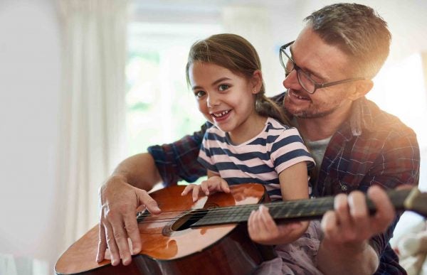 father and daughter - financial literacy