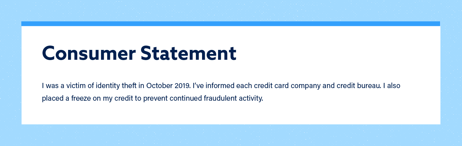 Consumer Statement Image