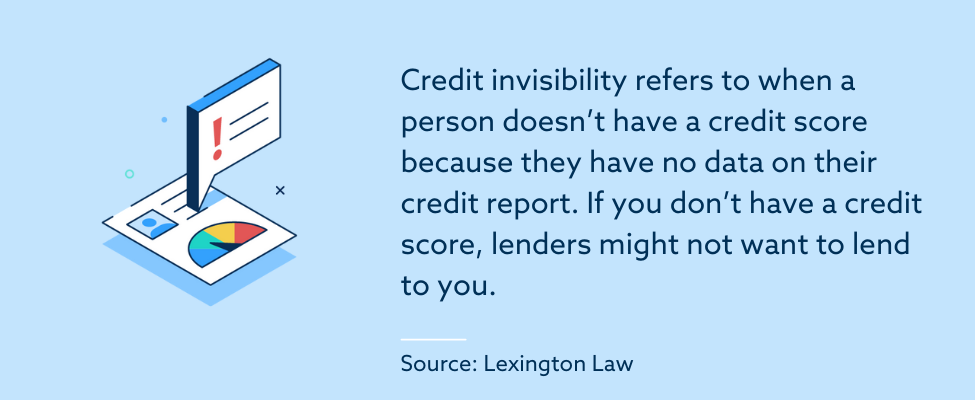 What Does It Mean to Be Credit Invisible? | Lexington Law