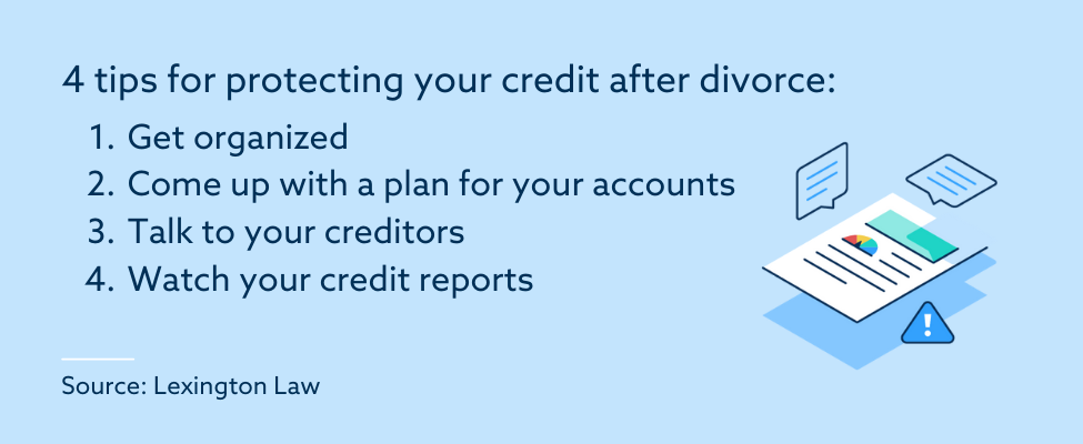 4 tips for protecting your credit after divorce