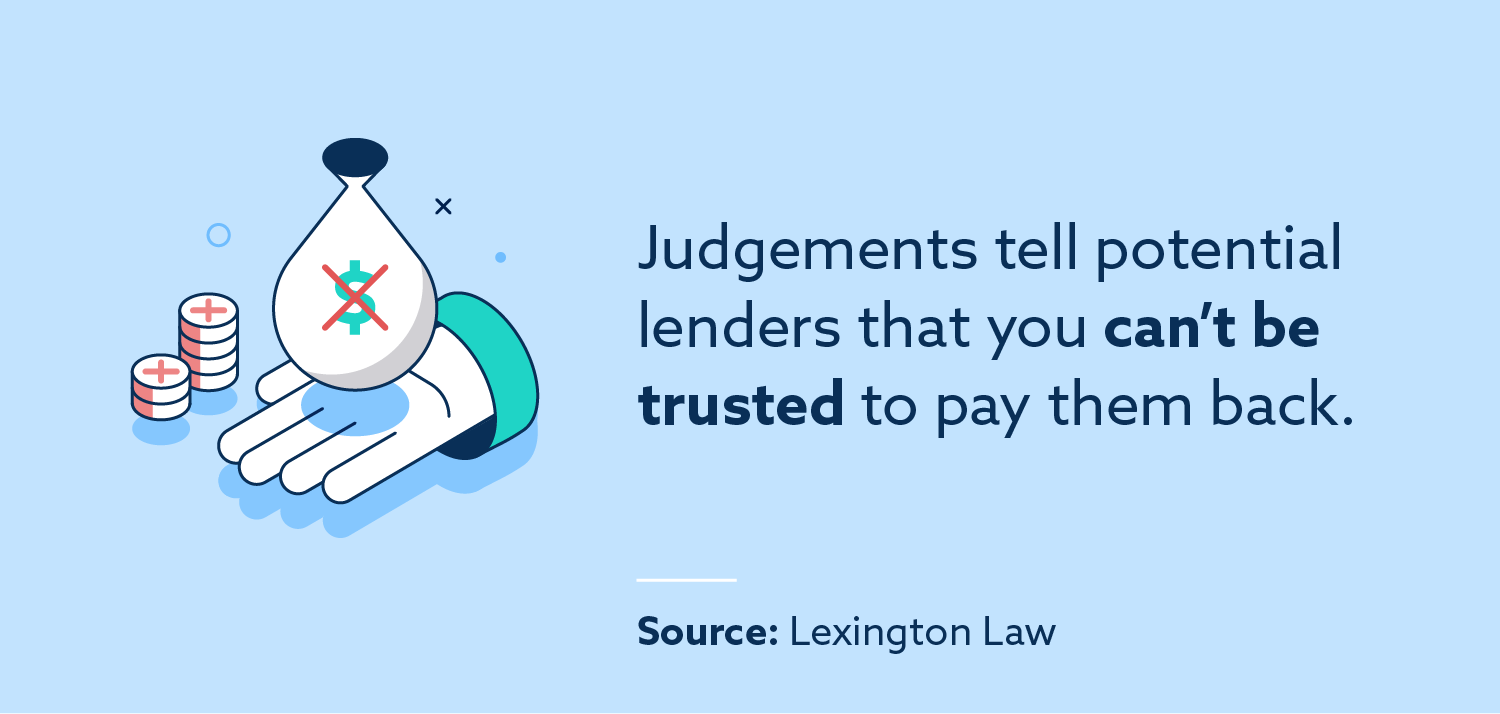 How to remove a judgment from your credit report Lexington Law