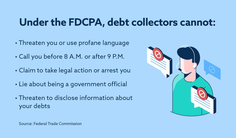 what debt collectors cannot do